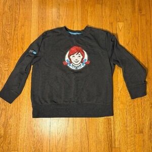 Wendy's, Sweatshirt, Charcoal Gray, XXL,MSRP $45